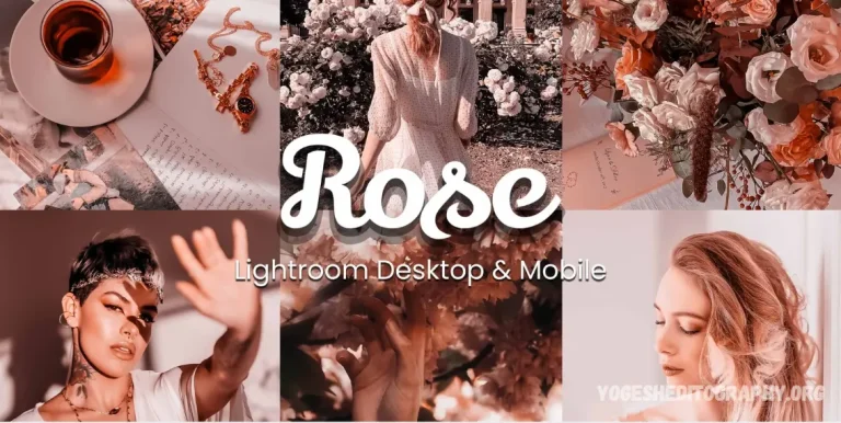 Rose Gold Lightroom Presets