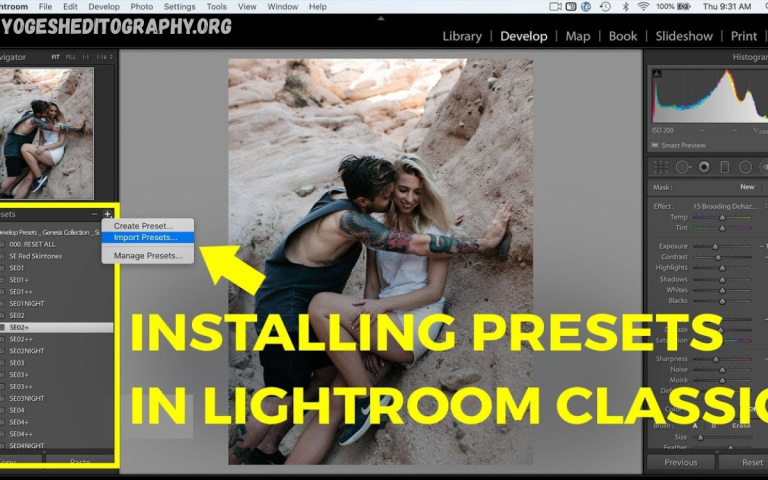 Installing Presets